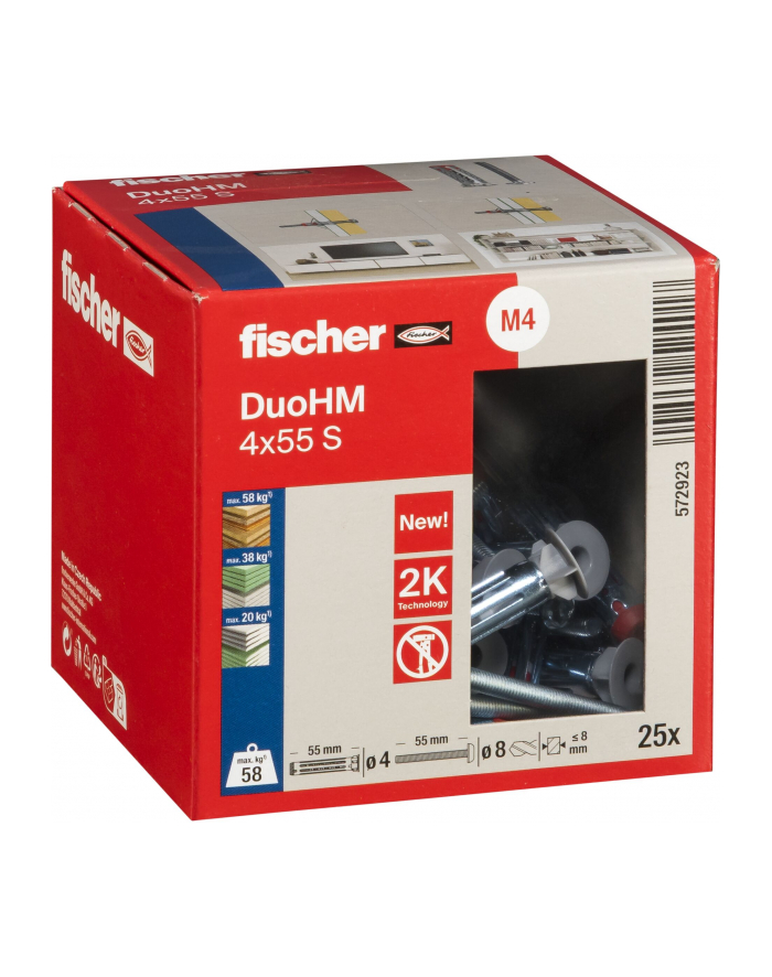 Fischer DuoHM 4x55 S TX 25 St. główny