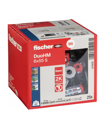 Fischer DuoHM 6x55 S TX 25 St.