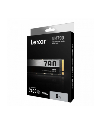 lexar Dysk SSD NM790 8TB 2280 PCIeGen4x4 7000/6200MB/s