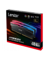 lexar Pamięć do PC DDR5 ARES RGB  48GB(2*24GB)/8000 Black - nr 6