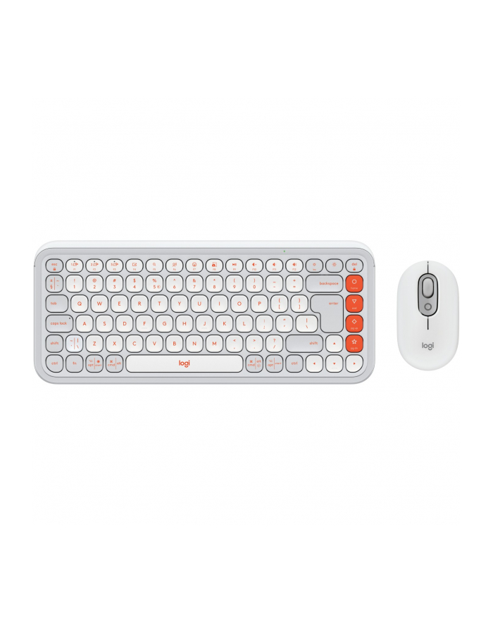 LOGITECH POP ICON COMBO - OFF WHITE - ZESTAW BEZPRZEWODOWY główny