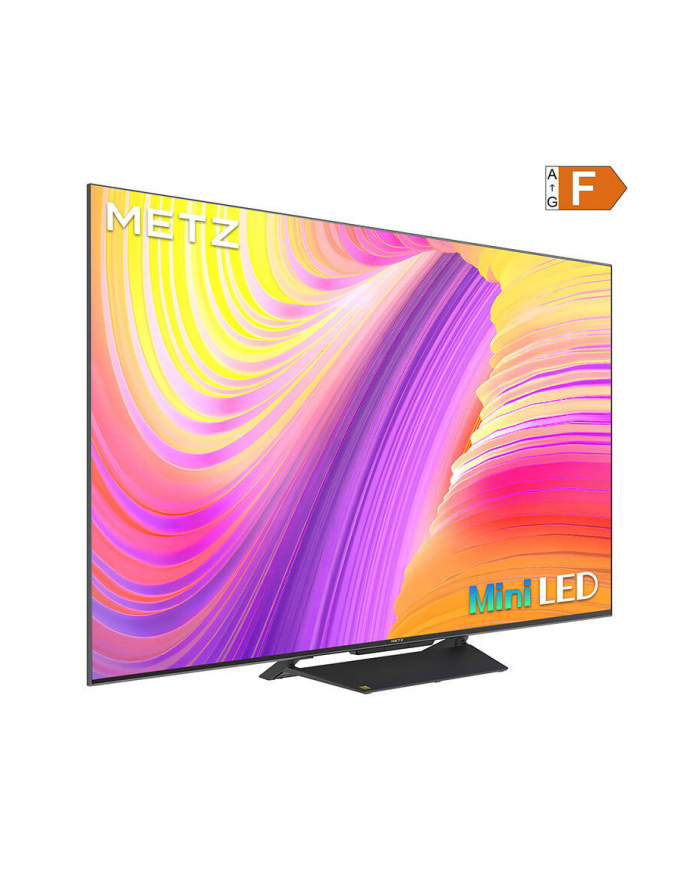 metz 65'', UHD, Google TV, Black, miniLED 120Hz, DV IQ, 550/1000nits, DA, AV1, 2x15W, Energy F, BT5.1 WiFi5G, 3 HDMI 2.1, 2xUSB, 24 months główny