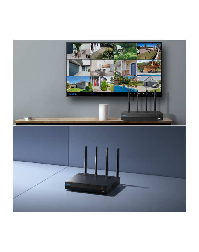 Reolink Rejestrator Wifi 12-Kanałowy Nvs12W Z Dyskiem 2Tb (6975253983940) główny