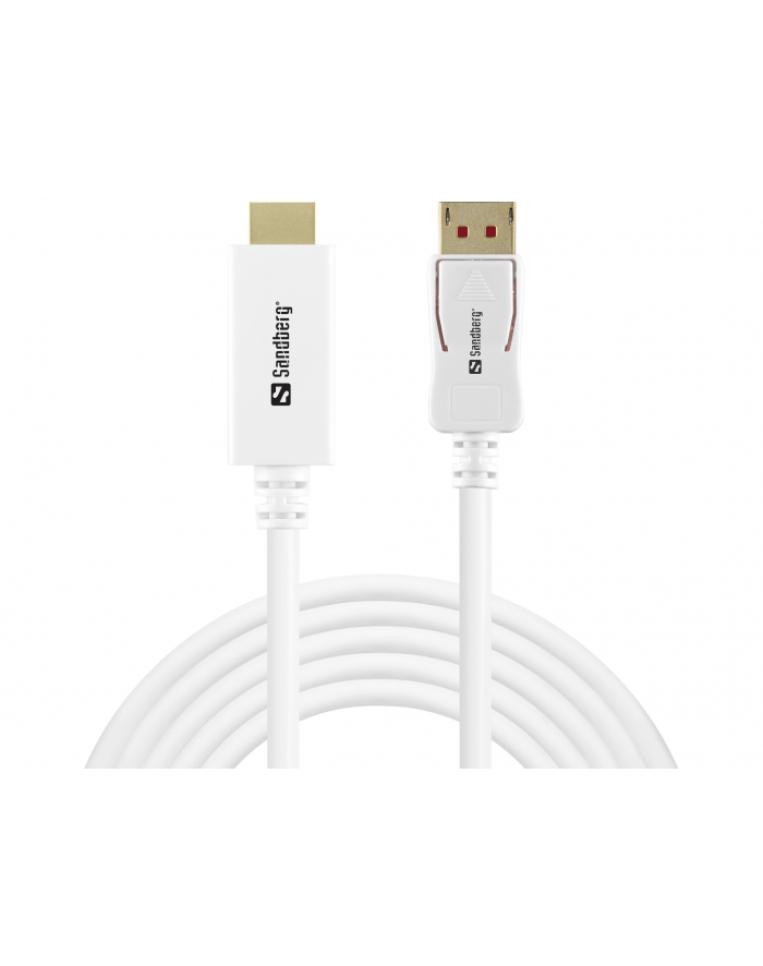 SANDBERG KABEL  SANDBERG DISPLAYPORT 1.4-HDMI 4K60HZ 2M  (50916) główny