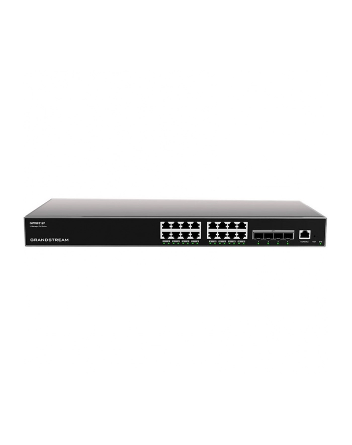 Grandstream GWN 7812P POE 16GE 4SFP+ zarządzalny switch L3 główny