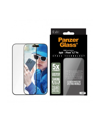 PanzerGlass Ceramic Screen Pczerwonyector iPhone 16 Pro | Ultra-Wide Fit nr 1