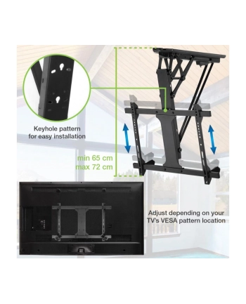 techly Uchwyt sufitowy 32-70 cali 35kg elektryczny nr 2