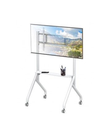 techly Stojak mobilny TV 56-100 cali do 100kg regulowany półka AV nr 2