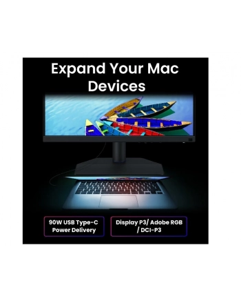 benq Monitor 23.8 cala SW242Q 2K RGB 5ms/400:1/FOTO/HDMI nr 1