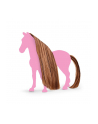 Schleich 42651 Włosy dla koni czekoladowy brąz Beauty Horses - nr 1