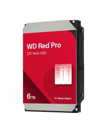 western digital Dysk HDD Red Pro 6TB 3,5 265 MB SATAIII WD6005FFBX
