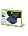 techly Podstawka chłodząca do laptopa do 17 cali podświetlana - nr 13