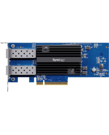 synology Karta sieciowa E10G30-F2 10GbE 10GbE SFP+ PCI-e 3.0x8 5Y