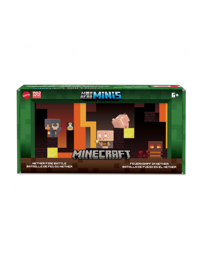 mattel MINECRAFT Ognista bitwa w Netherze HKR59 główny