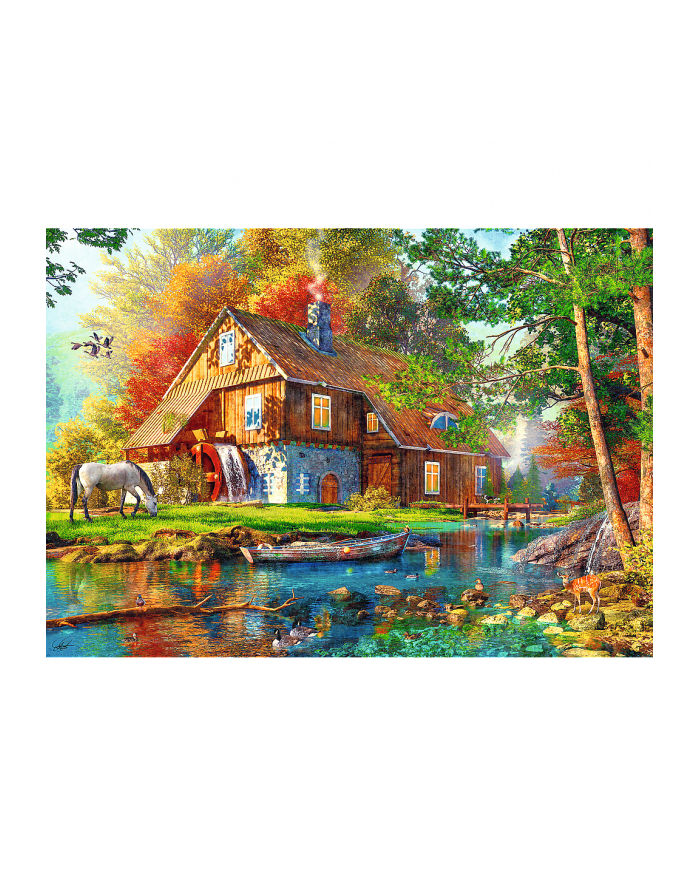 trefl PUZZLE 500 Chatka nad rzeką 37484 główny