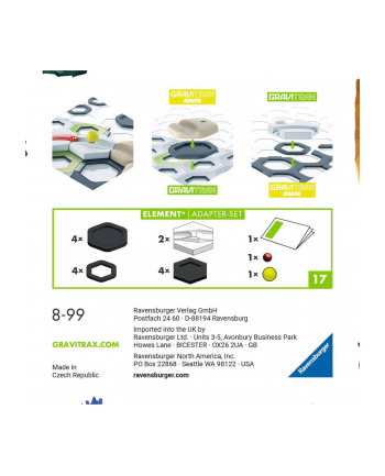 ravensburger RAV Gravitrax Junior dodatek Adapter 27532