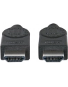 Manhattan Kabel monitorowy HDMI/HDMI 1.4 Ethernet 1m czarny niklowane złącza - nr 18