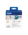 Etykieta foliowa na płyty CD/DVD Brother 58mm x 58mm | 100 szt. - nr 21
