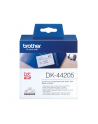 Taśma Brother Removable White Paper Tape 62mm x 30.48m - nr 10