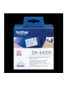 Taśma Brother Removable White Paper Tape 62mm x 30.48m - nr 37