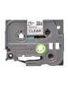 Taśma Brother 18mm BLACK  ON CLEAR - nr 1
