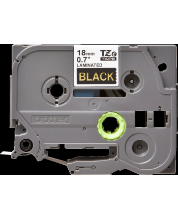 Taśma Brother 18mm Gold on Black nr 1