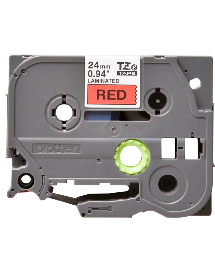 Taśma Brother 24mm BLACK ON RED główny