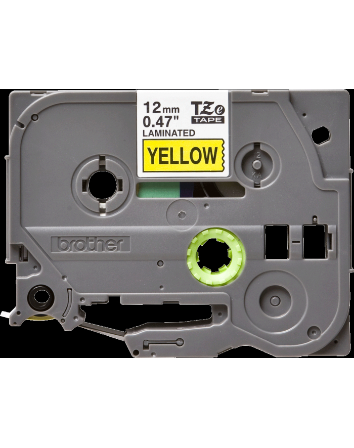 Taśma Brother 12mm BLACK ON YELLOW główny