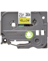 Taśma Brother 12mm BLACK ON YELLOW - nr 58