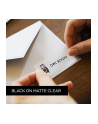 Taśma Brother 12mm BLACK  ON CLEAR TAPE/ MAT - nr 36