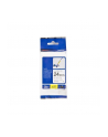 Taśma Brother 24mm BLACK  ON WHITE FLEXIBLE ID - nr 15