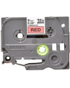 Taśma Brother 9mm BLACK ON RED - nr 48