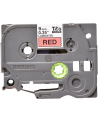 Taśma Brother 9mm BLACK ON RED - nr 50