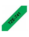 Taśma Brother 18mm BLACK ON GREEN - nr 44