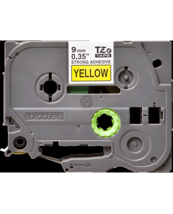 Taśma Brother 9mm BLACK ON YELLOW ADHESIVE TAPE nr 2