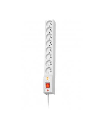 Lestar LX 810 G-A, listwa zasilająca, 3m, szara