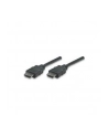 Manhattan Kabel monitorowy HDMI/HDMI 1.3 1m ekranowany czarny - nr 22