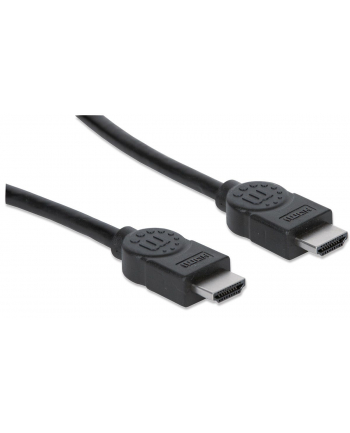 Manhattan Kabel monitorowy HDMI/HDMI 1.3 1m ekranowany czarny