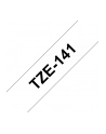 Taśma Brother 18mm BLACK  ON CLEAR - nr 24