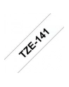 Taśma Brother 18mm BLACK  ON CLEAR - nr 50