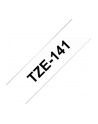 Taśma Brother 18mm BLACK  ON CLEAR - nr 62