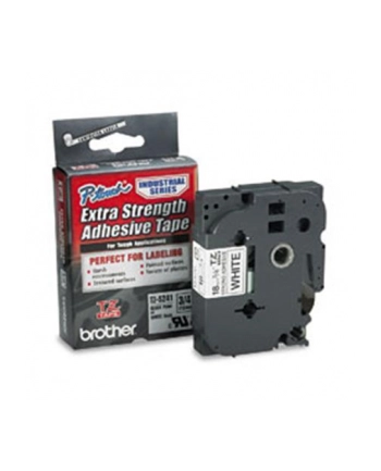 Taśma Brother 18mm BLACK ON WHITE ADHESIVE TAPE nr 1
