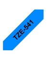 Taśma Brother 18mm BLACK ON BLUE - nr 66