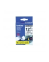 Taśma Brother 12mm BLACK ON WHITE ADHESIVE TAPE - nr 14