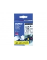 Taśma Brother 12mm BLACK ON WHITE ADHESIVE TAPE - nr 27