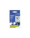 Taśma Brother 12mm BLACK ON WHITE ADHESIVE TAPE - nr 39