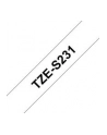 Taśma Brother 12mm BLACK ON WHITE ADHESIVE TAPE - nr 49