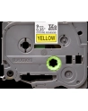 Taśma Brother 9mm BLACK ON YELLOW ADHESIVE TAPE - nr 1