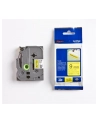 Taśma Brother 9mm BLACK ON YELLOW ADHESIVE TAPE - nr 21