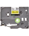 Taśma Brother 9mm BLACK ON YELLOW ADHESIVE TAPE - nr 24